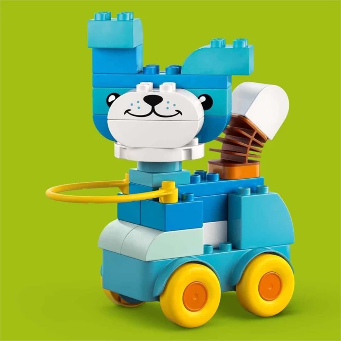 LEGO DUPLO Kasabası 3’ü 1 Arada Tekerlekli Hayvanlar 10448