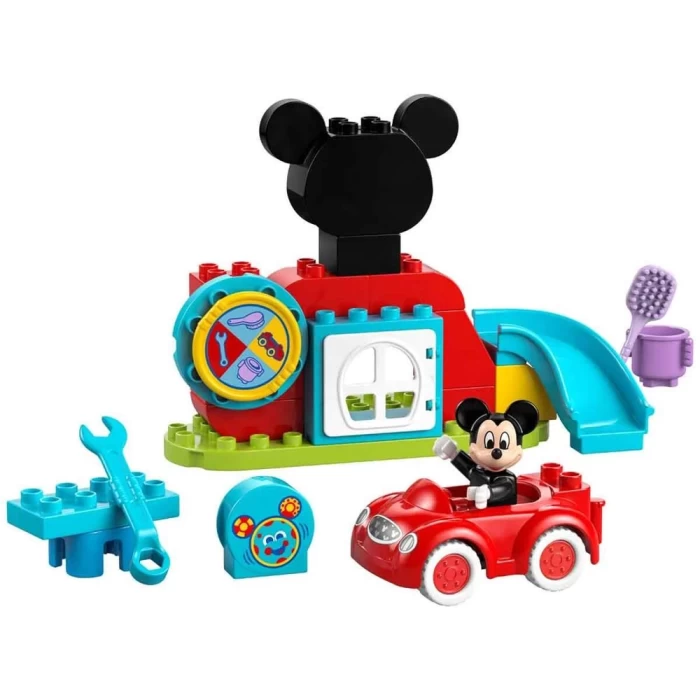 LEGO DUPLO Mickey Fare’nin Kulüp Evi ve Arabası 10454
