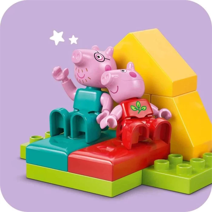 LEGO DUPLO Peppa Pig Kamp Gezisi 10452
