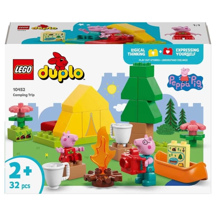 LEGO DUPLO Peppa Pig Kamp Gezisi 10452