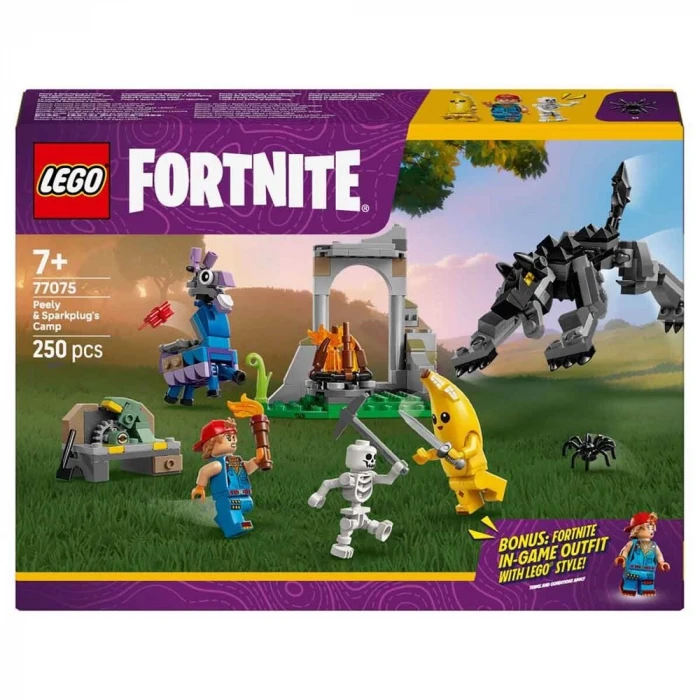 LEGO Fortnite Muzaffer ve Tamirci Çırağının Kampı 77075