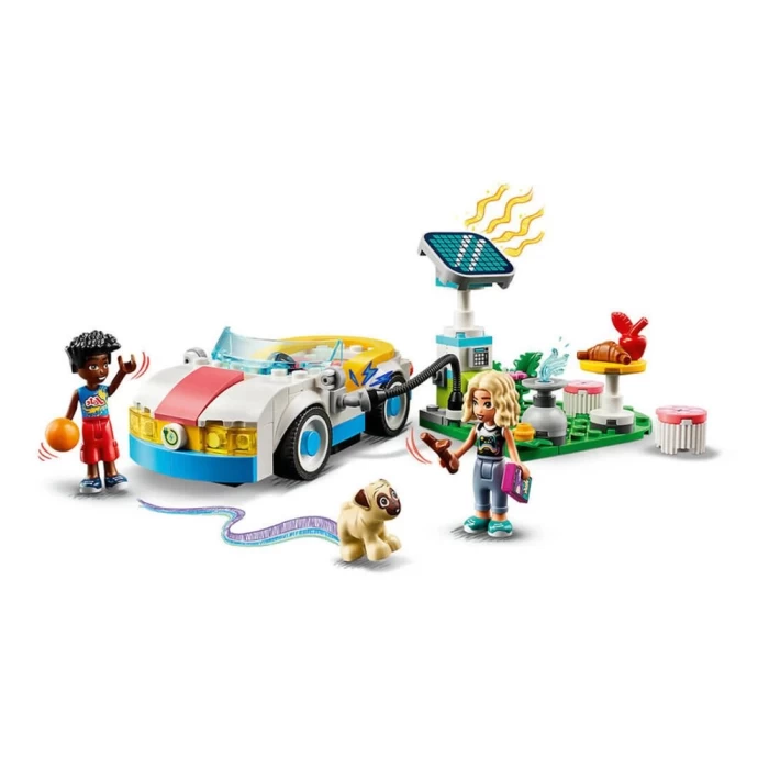 LEGO Friends Elektrikli Araba ve Şarj İstasyonu 42609