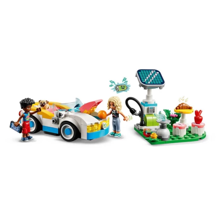 LEGO Friends Elektrikli Araba ve Şarj İstasyonu 42609