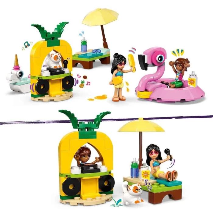 LEGO Friends Tek Boynuzlu At ve Flamingo Havuz Partisi 42658