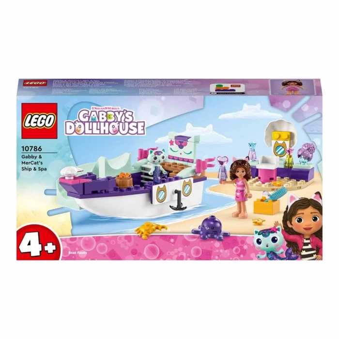 LEGO Gabby ve Süslü Kedinin Gemisi ve Spa 10786
