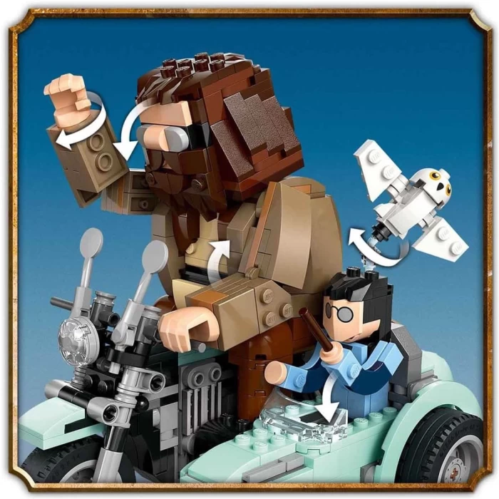 LEGO Harry Potter Hagrid ve Harry’nin Motosiklet Yolculuğu 76443