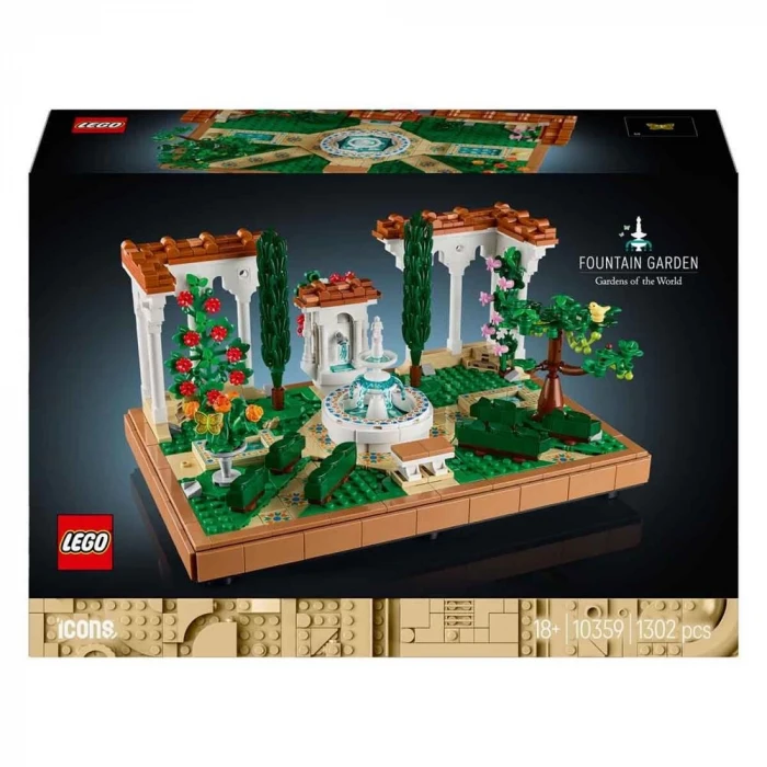LEGO Icons Fıskiyeli Bahçe 10359