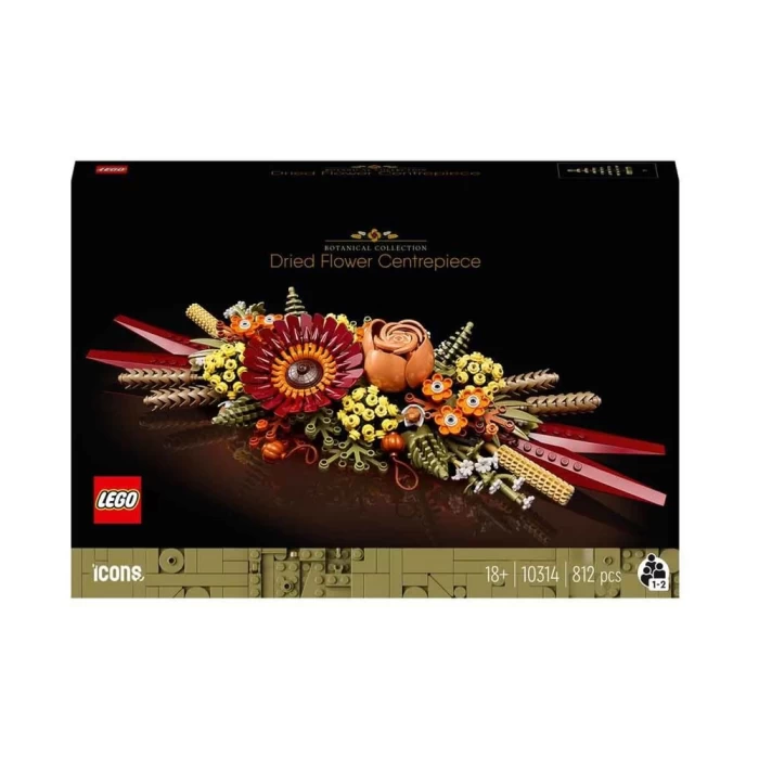 LEGO Icons Kurutulmuş Çiçek Aranjmanı 10314