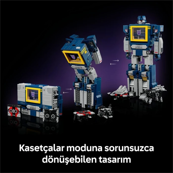 LEGO Icons Transformers: Soundwave 10358