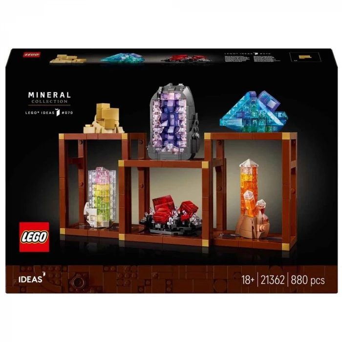 LEGO Ideas Mineral Koleksiyonu 21362