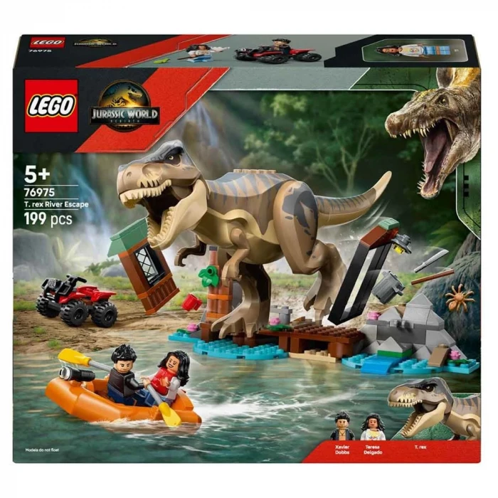 LEGO Jurassic World T. rex Nehir Kaçışı 76975