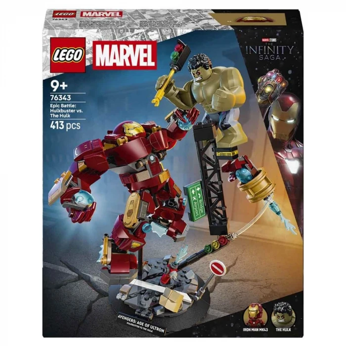 LEGO Marvel Efsanevi Savaş: Hulkbuster, Hulk’a Karşı 76343