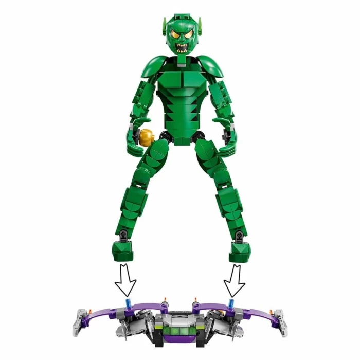 LEGO Marvel Green Goblin Yapım Figürü 76284