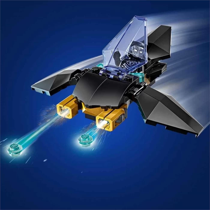 LEGO Marvel Iron Man Arabası ile Black Panther, Red Hulk’a Karşı