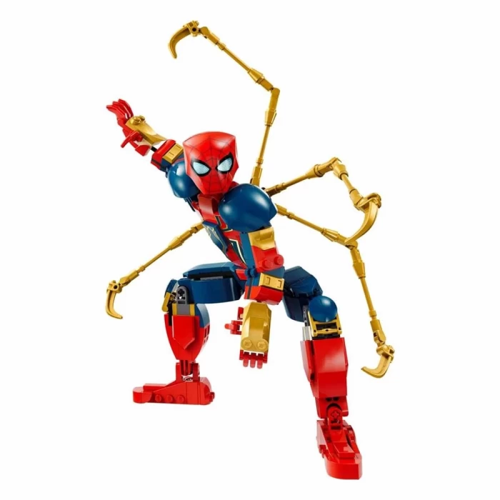 LEGO Marvel Iron Örümcek Adam Yapım Figürü 76298