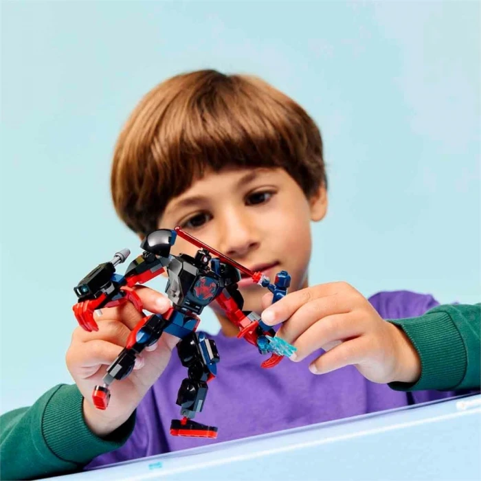 LEGO Marvel Miles Morales Robotu, Örümcek Adam 2099’a Karşı 76337