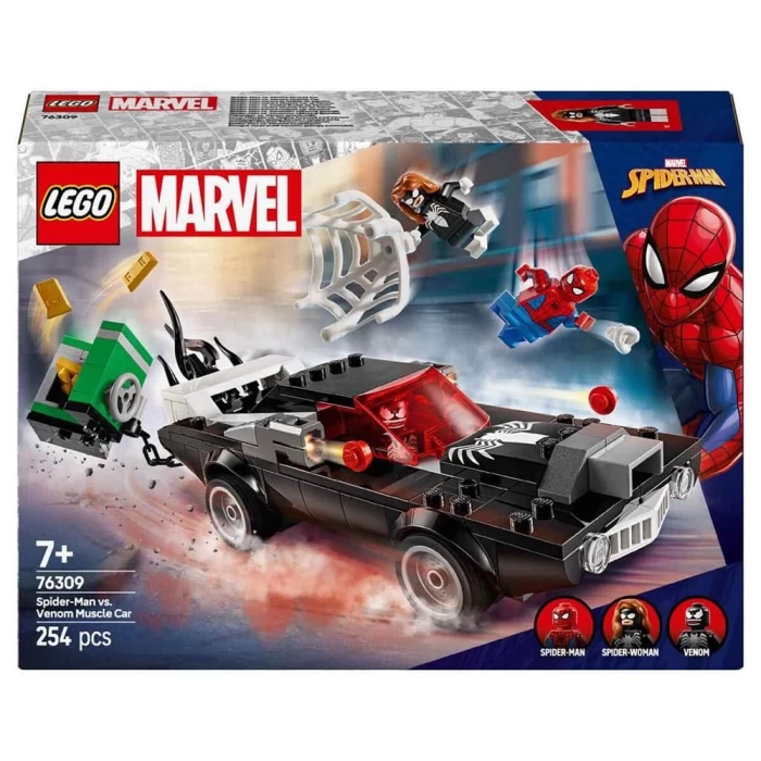 LEGO Marvel Örümcek Adam, Venom Arabasına Karşı 76309