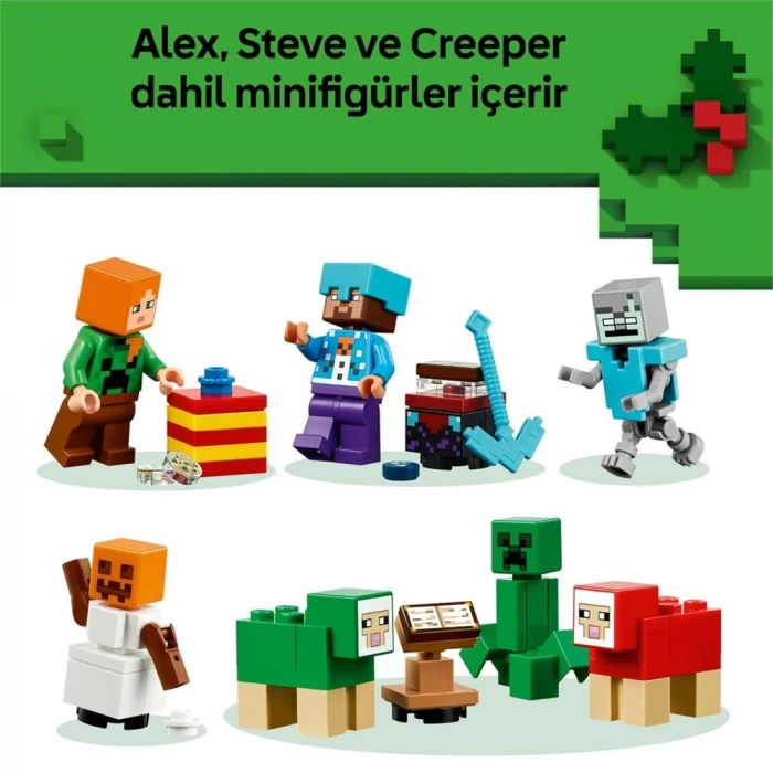 LEGO Minecraft 2025 Yılbaşı Takvimi 21280