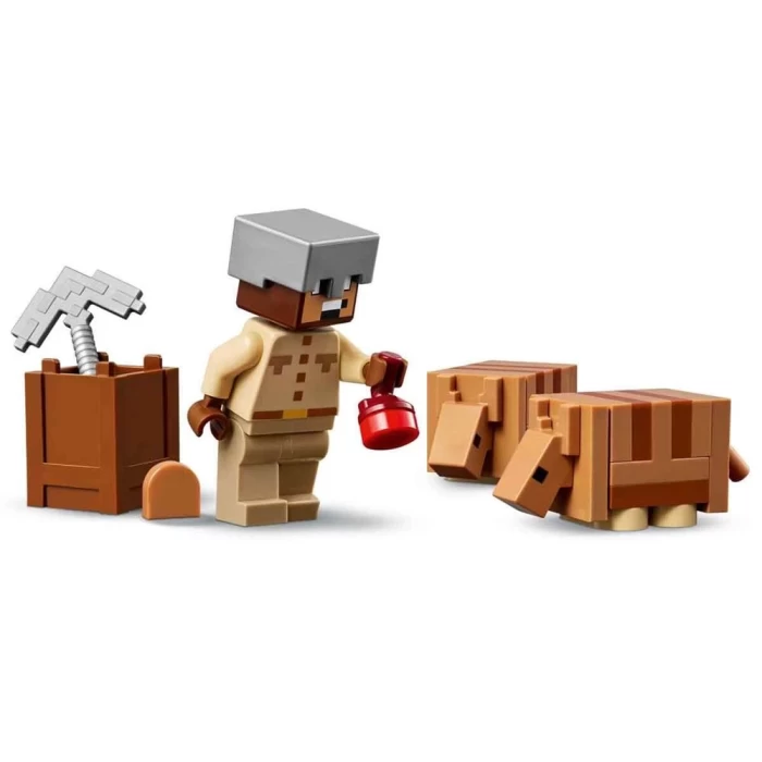 LEGO Minecraft Armadillo Maden Keşfi 21269