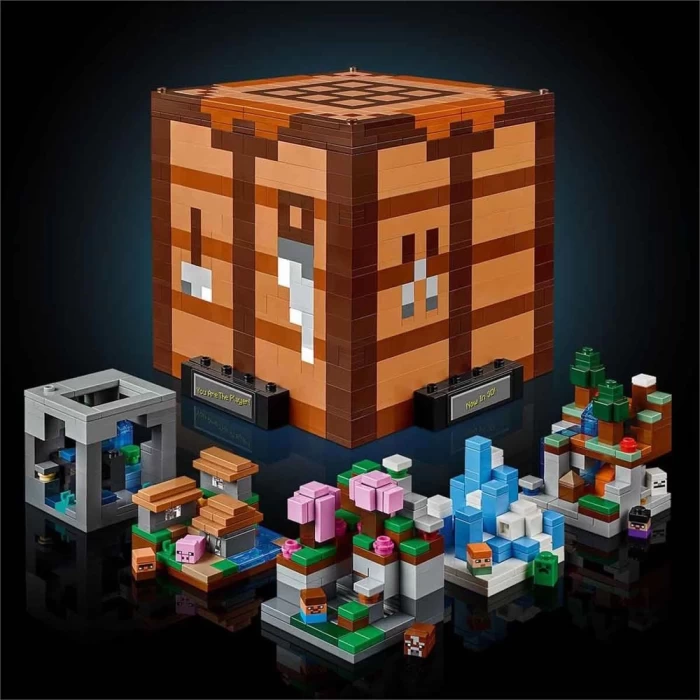 LEGO Minecraft Eşya Yapma Masası 21265