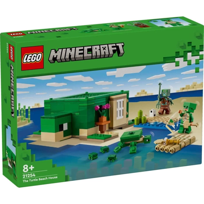 LEGO Minecraft Kaplumbağa Plaj Evi 21254