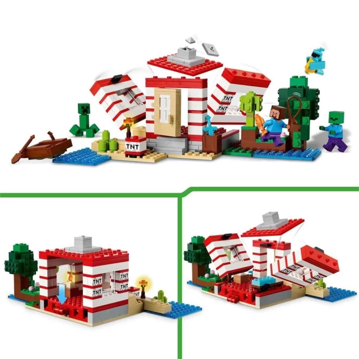 LEGO Minecraft TNT Büyük Orman Evi 21275