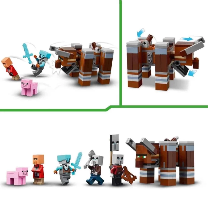 LEGO Minecraft Yağmacı Karakolu ve Çapulcu 21278