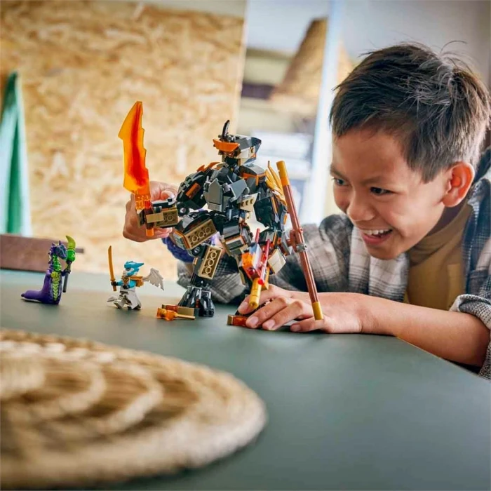 LEGO NINJAGO Cole’un Görev Robotu ve Ejderha Zane 71854