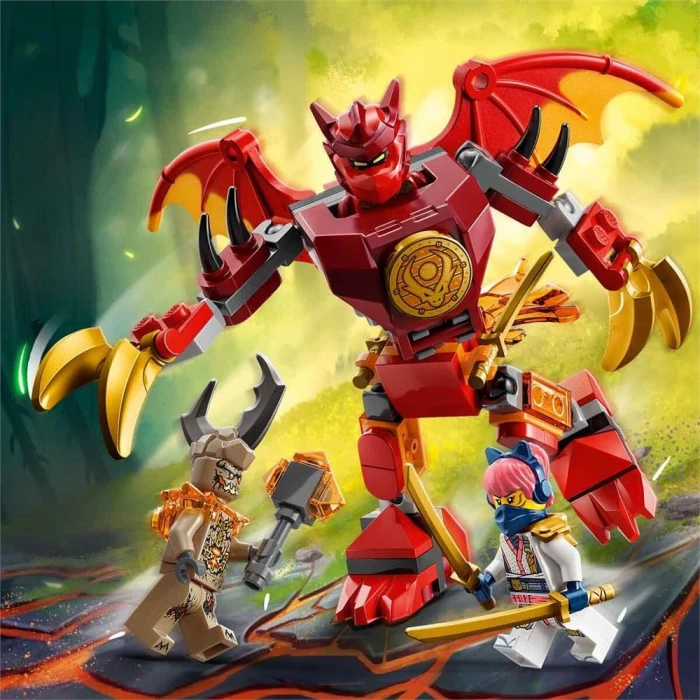 LEGO NINJAGO Kai’nin Ejderha Robotu Savaş Paketi 71851