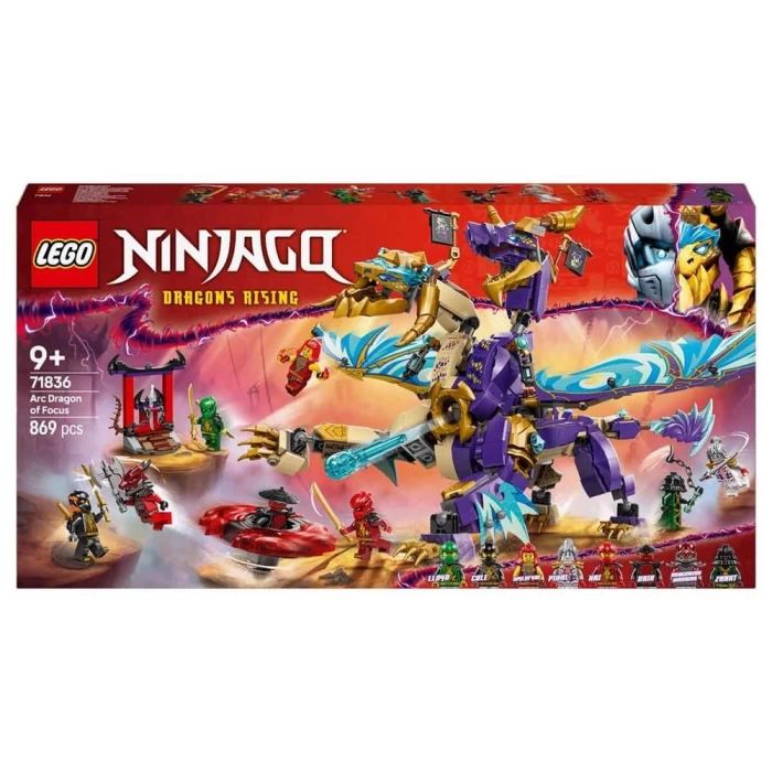 LEGO NINJAGO Odak Ark Ejderhası 71836