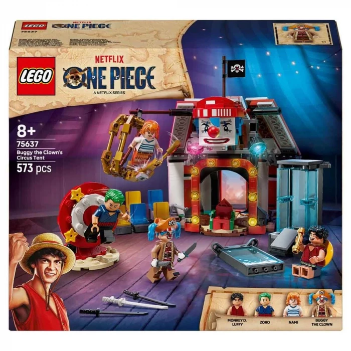 LEGO ONE PIECE Palyaço Buggynin Sirk Çadırı 75637