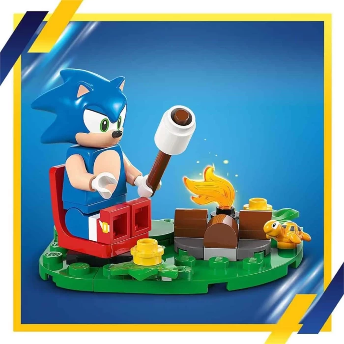 LEGO Sonic Sonic’in Kamp Ateşi Çarpışması 77001