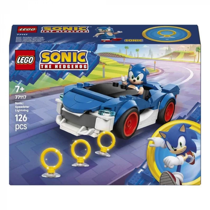 LEGO Sonic The Hedhehog Sonic: Şimşek Araba 77117