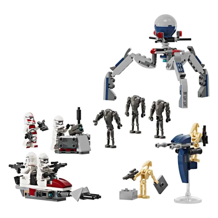 LEGO Star Wars Clone Trooper ve Savaş Droidi Savaş Paketi 75372