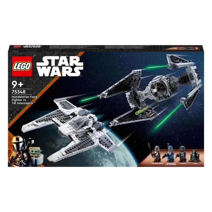 LEGO Star Wars Mandalorian Fang Fighter TIE Interceptora Karşı 7