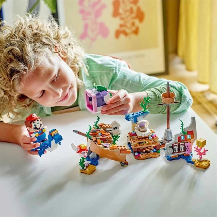 LEGO Super Mario Dorrienin Batık Gemi Macerası Ek Macera Seti 71