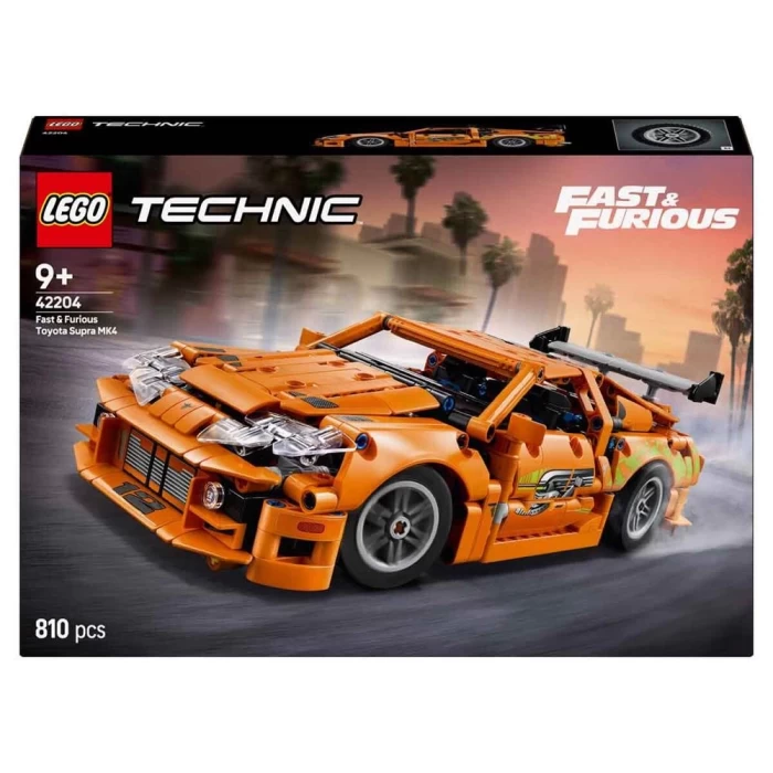 LEGO Technic Fast and Furious Toyota Supra MK4 42204