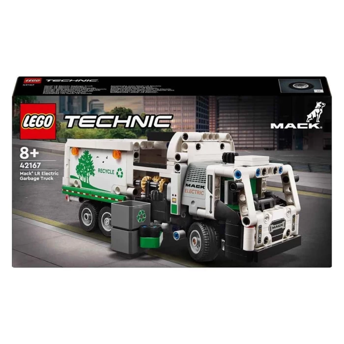 LEGO Technic Mack LR Elektrikli Çöp Kamyonu 42167