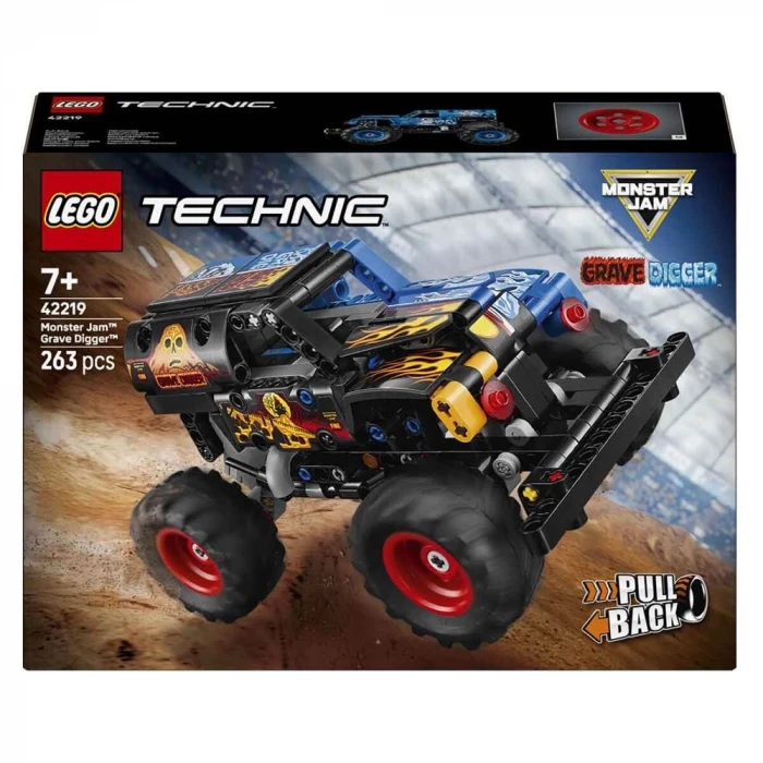 LEGO Technic Monster Jam Grave Digger Ateş ve Buz 42219