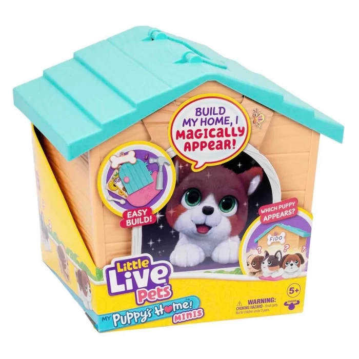 Little Live Pets Yavru Köpeğim ve Evi LPP01110 - Mavi