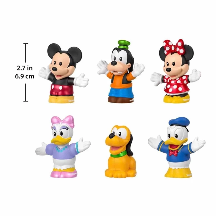 Little People Disney Mickey ve Arkadaşları 6lı Figür HPJ88
