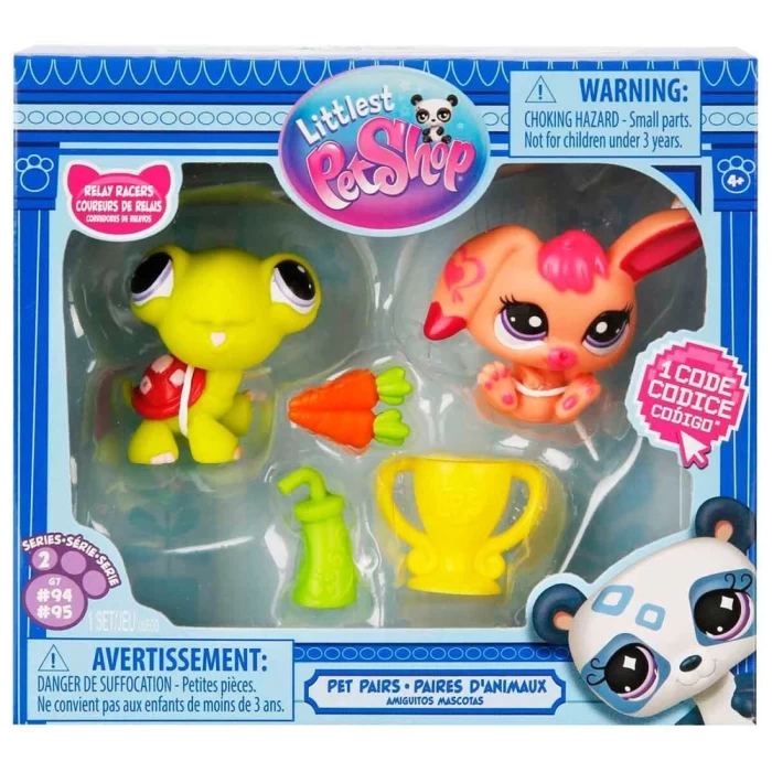 Littlest Pet Shop Minişler 2’li Figür Seti Seri 2 00587