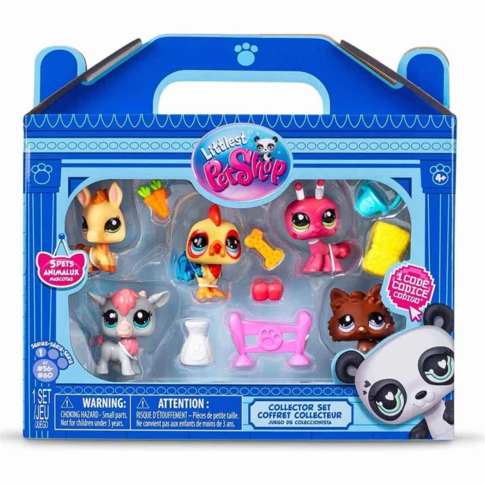 Littlest Pet Shop Minişler 5li Figür Seti S1 - Minişler Çiftlikt