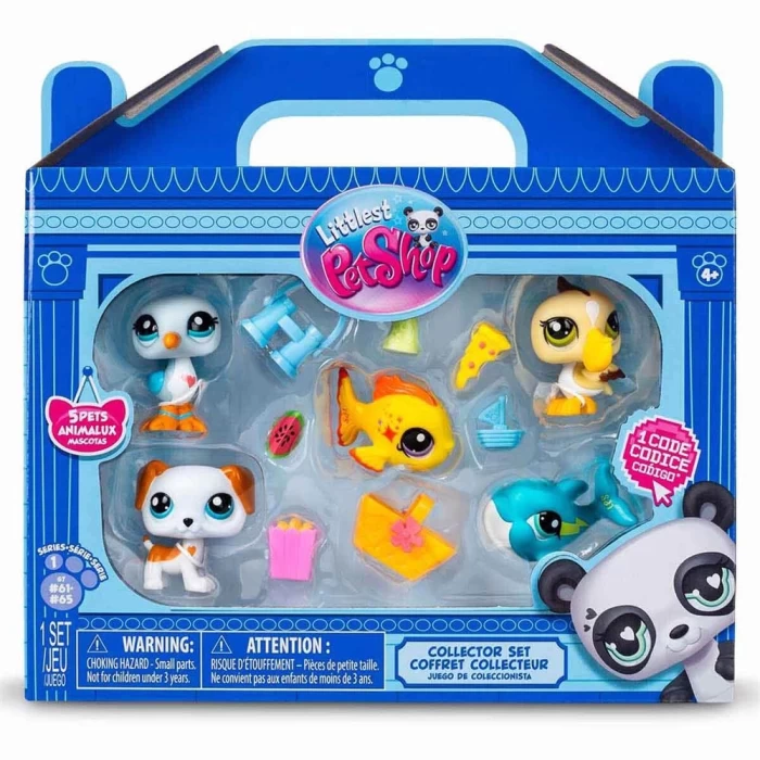 Littlest Pet Shop Minişler 5li Figür Seti S1 - Minişler Tatilde