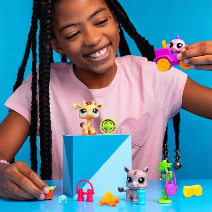 Littlest Pet Shop Minişler Safari Oyun Seti Seri 1 00524