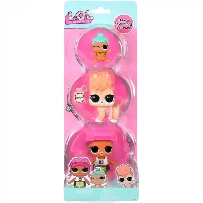 L.O.L. Surprise OPP Tots Bebekler 3lü Set 987895