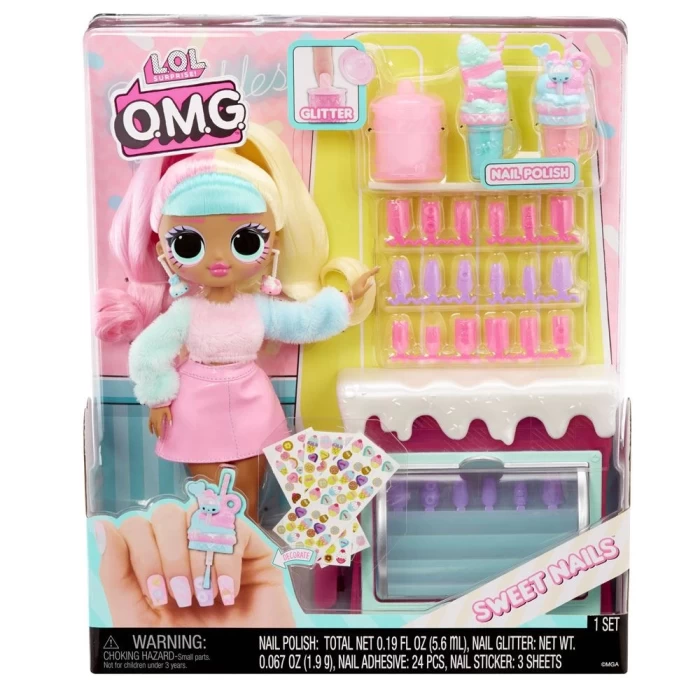 L.O.L. Surprise Sweet Nails OMG Candylicious Sprinkles Tatlı Dükk