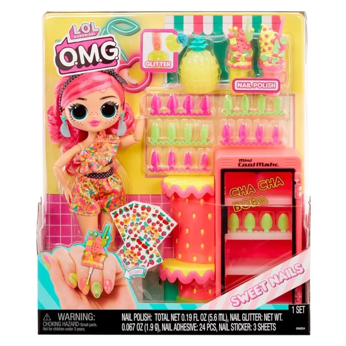 L.O.L. Surprise Sweet Nails OMG Pinky Pops Meyve Dükkanı 503842