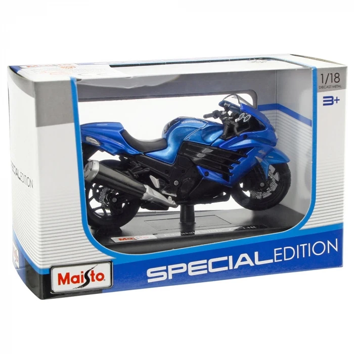 Maisto Kawasaki Ninja ZX-14R1:18 Model Motorsiklet