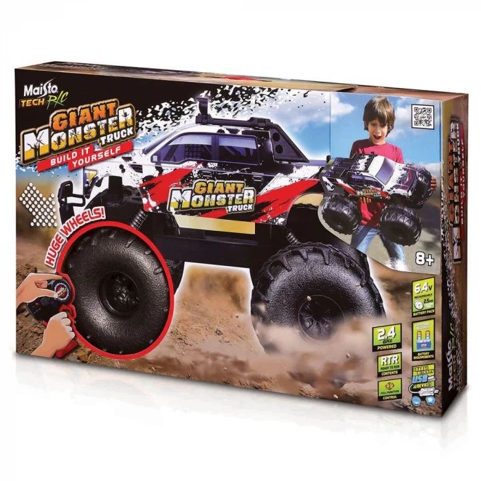 Maisto Kendin Yap Kumandalı Dev Canavar Kamyon 82561